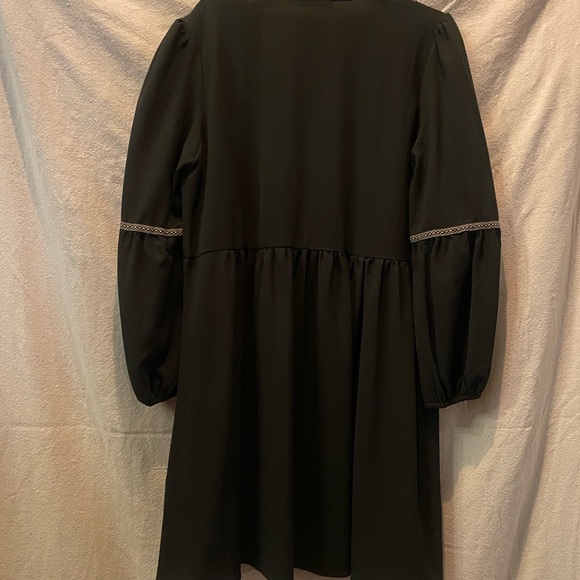Chic Black Long Sleeve Dress - Picture 4 of 4